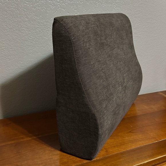 Dual Layer Gel Memory Foam Lumbar Support Recliner Pillow Ergonomic Orthopedic - Picture 2 of 9